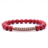 8mm Tiger Eye Lava Stone Bracelet Charms Zircon Beads Beacelets Set Couple Red Bracelet For Men Women gifts For Gifts X