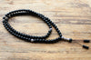 8mm and 6mm black beads with Alloy charm Shape 99 Prayer Beads Islamic Muslim Tasbih Allah Mohammed Rosary for women men