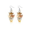 9 Crystal Butterfly Earring Dangle Drop Dragonfly Flower Dangle Earrings Wedding Bride Jewelry For Women Girls Earrings