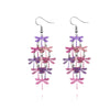 9 Crystal Butterfly Earring Dangle Drop Dragonfly Flower Dangle Earrings Wedding Bride Jewelry For Women Girls Earrings