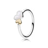 9 Style Silver Ring Charms Love Heart Big Crystal Rings For Women Jewelry