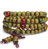 9 Styles 6mm Natural Sandalwood Buddhist Buddha Wood Prayer Beaded Knot black ebony Unisex Men Bracelets & Bangles for Women