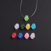 9 Styles Transparent Fish Line Hand of Fatima &Pendant For Women Hamsa Opal Choker Necklace  Women Collier Femme Jewelry