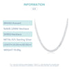 925 Silver 10MM 20/24 Inches Necklaces Chain For Men Silver Necklace Jewelry