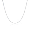 925 Silver Colour 4mm Cuba Chain Women Necklace 16-30 Inch Jewelry 2022 Trend Accessories  GaaBou Jewellery