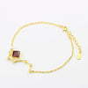 925 Silver Creative Fashion Birthd Anniversary Party Fine Handmade Jewelry Crystal Bracelet Charm Women Gifts Accessory