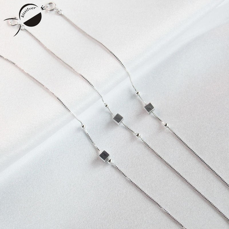 925 Silver Jewelry Bracelets&Bangles Female Elegant New 2020 Fashion Elegant Chain Bracelets Silver Bracelet for Women