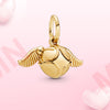 925 Silver charm Golden Snitch Pendant Chram Nacklace Fit Original Pandora women jewelry Pendant Gift