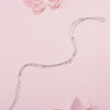 925 Stamp Silver Color Bracelet Double Layer Beads 16cm Chain Linked For Women Charm Bangle Jewelry Gift Pulseira Christmas