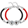 925 Stamp Silver Color Bracelet Red String Bracelet Meaning With Zirconia Chain Linked For Women charm bangle Jewelry Christmas