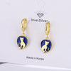 925 Stamp Silver Color Cat Pendants Earrings For Women Wedding Party Fine  Jewelry Gift Female 2022 Christmas GaaBou