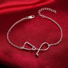 925 Stamp Silver Color Personalized Stethoscope Women's Bracelets Charms Lucky Bangles Designer Party  Jewelry Christmas
