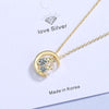 925 Stamp Silver Color Rabbit Zircon Moon Pendants And Necklaces For Women Wedding Party Engagement Charm Jewelry Gifts GaaBou