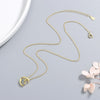 925 Stamp Silver Color Rabbit Zircon Moon Pendants And Necklaces For Women Wedding Party Engagement Charm Jewelry Gifts GaaBou