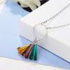 925 Stamp Silver Color Square Geometry Pendants And Necklaces For Women Wedding Party Jewelry 2022 Jewelry Female Gifts GaaBou