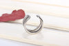 925 Stamp Silver Color Three-Line Adjustable Open Finger Rings For Women Girls Wedding Dorpshipping Anelli Fine Party Jewelry