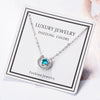 925 Stamp Silver Color Women Chain On The Neck Collarbone Necklace For Women Moon Zircon Satr Crystal Pendant Chain Girl Jewelry
