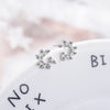 925 Stamp Silver Color Women's Helix With Pink Zircon Korean Stud Earrings Wedding Party  Quality Charm Jewelry 2022 Trend