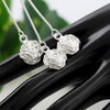 925 Stamped Silver romantic Rose Flower chain Necklaces for woman Classic charm Jewelry wedding accessories Party Gifts