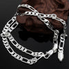 925 Stamped Silver Noble men's classic 6MM geometry Necklace for woman party wedding fine Christmas gifts Jewelry