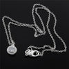 925 Stamped Silver beautiful  crystal diamond Pendant Necklace For Women fine Holiday gifts Wedding party Jewelry