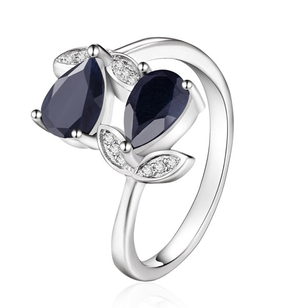 925 Sterling Silver 1.72ct Natural Amethyst/Garnet/Peridot/Sapphire Anniversary Ring Engagement Wedding Jewelry Rings For Women