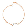 925 Sterling Silver Beads Adjustable Chain Bracelet Woman Fashion Charm Cat Pendant Bracelet Jewelry