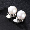 925 Sterling Silver Clip Earrings for Women Pearl Earrings No Ear Hole Trendy Unique Design Fine Jewelry Gifts