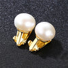 925 Sterling Silver Clip Earrings for Women Pearl Earrings No Ear Hole Trendy Unique Design Fine Jewelry Gifts