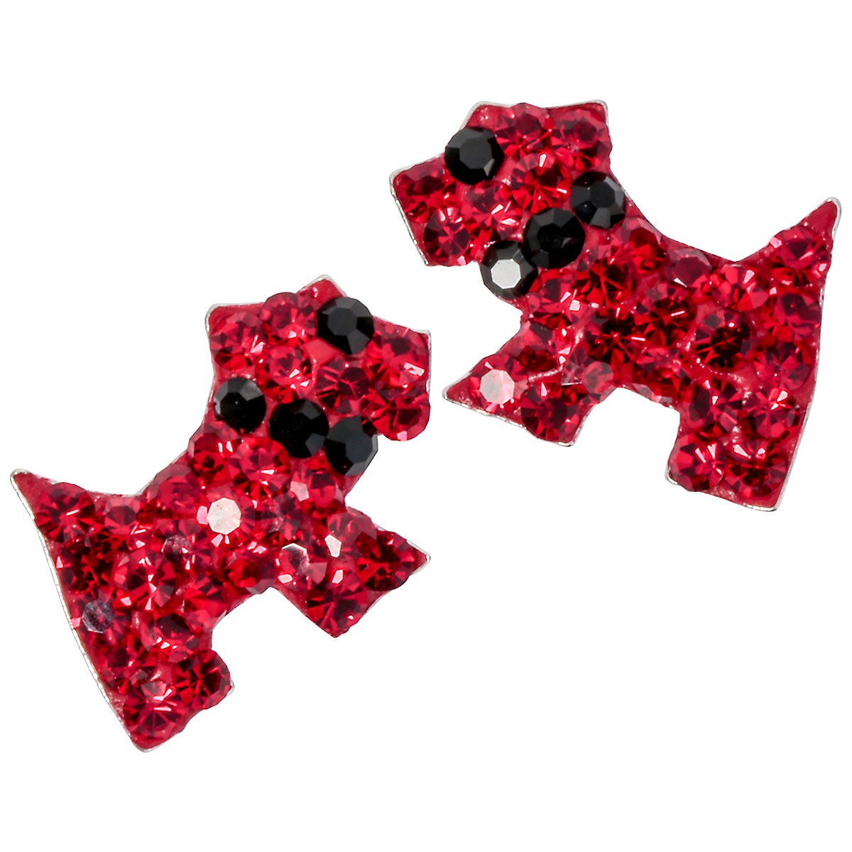 925 Sterling Silver Dog Stud Earrings Dachshund Puppy FineCrystal Jewelry Animal Charm Gifts Women Girls Mom Dropshipping CE141A