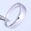 925 Sterling Silver Fine Jewelry Wedding Anniversary Fine Ring Band Men's Style Trendy Jewelry Men's Ring Width 5.8mm ,