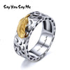 925 Sterling Silver Luxury Gold Leaf Rings Unisex Wedding&Engagement Leopard Rings Wholesale 2020 Fashion Gifts You Me