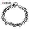 925 Sterling Silver Mens Hook Bracelets Domineering Punk Hand Chain For Men Or Women Jewelry Charm Fashion Bracelet 270