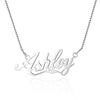 925 Sterling Silver Personalized Name Necklace Custom Made Hebrew Arabic Name Trendy Handmade Necklace Pendants (NE101539)