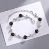 925 Sterling Silver Red Black Crystal Leaf Bracelet For Women Wedding  Quality Jewelry 2022  GaaBou