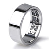 925 Sterling Silver Retro Smooth Proposal Ring Men Women Thai Silver Lover Couple Tanabata Gift Ring ZY269-10