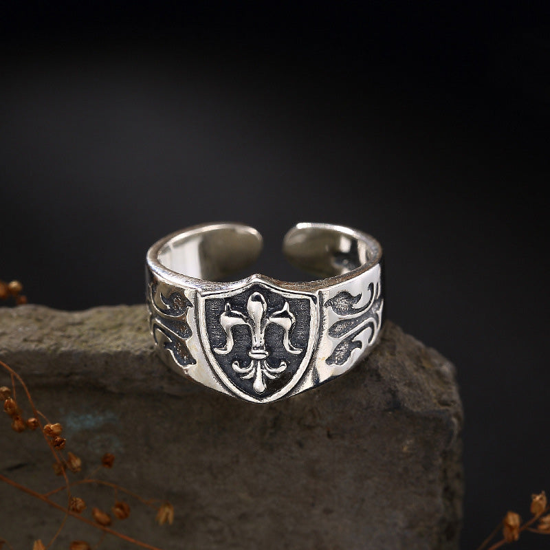 925 Sterling Silver Rings Vintage Cross Diy Rings For Man Women Sweethearts 925 Silver For Women Jewelry