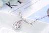 925 Sterling Silver Sakura Flower Necklaces & Pendants Cherry Blossoms With Chain Choker Necklace Wedding Jewelry Collar Colar