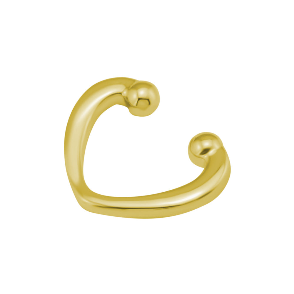 925-Sterling-Silver-Shine-Open-Heart-Ear-Cuff-Earrings-For-Women-Gift-Original-Fashion-Jewelry-Making