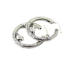 925 Sterling Silver Spring Bird Hoop Earrings For Women Original Charms European Style Jewelry Making
