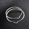 925 Sterling Silver classic 7CM Big circle Wave pattern hoop Earrings for Women party Jewelry Christmas gifts