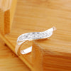925 Sterling Silver crystal diamond rings for women elegant wedding accessories Party Gifts Charms fine Jewelry