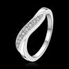 925 Sterling Silver crystal diamond rings for women elegant wedding accessories Party Gifts Charms fine Jewelry