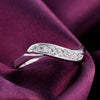 925 Sterling Silver crystal diamond rings for women elegant wedding accessories Party Gifts Charms fine Jewelry