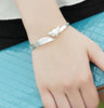 925 Sterling silver bracelet jewelry gift wild