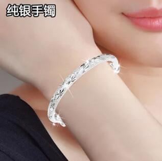 925 Sterling silver bracelet jewelry gift wild
