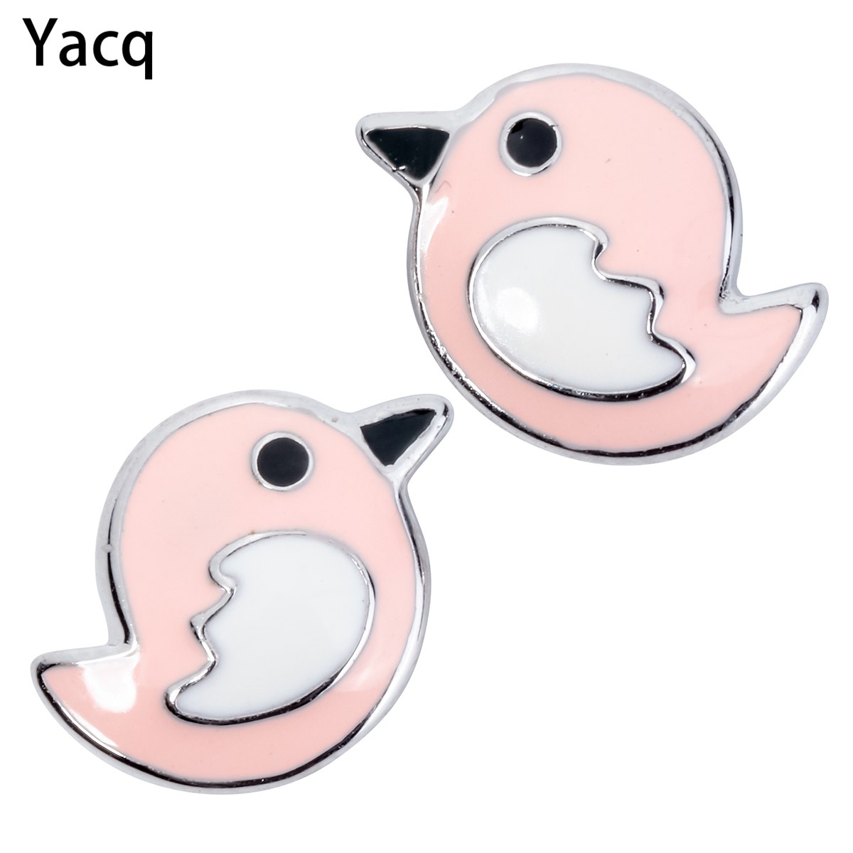 925 Sterling silver easter chicks stud earrings animal costume fashion jewelry gift women girls her daughters   YHE50