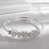 925 silver Cute for woman Heart Bangles bracelets wedding party wedding jewelry Holiday gifts designer charms