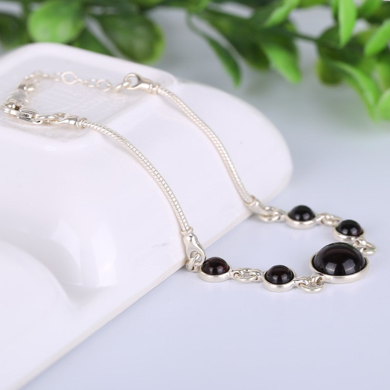 925 silver inlaid natural amber fashionable fashion bracelet dance and other occasions. factory direct package mail