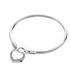 925 standard Sterling Silver Charm pandora Bracelet with heart class 4.3mm Charm Beads for anniversary gift jewelry